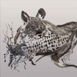 Tuschelei Ratte