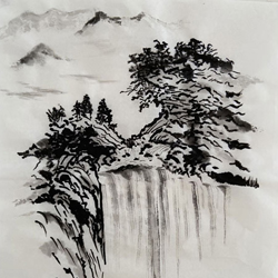 Tuschelei Wasserfall